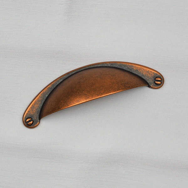 Handle & Home Antique Copper D Handles