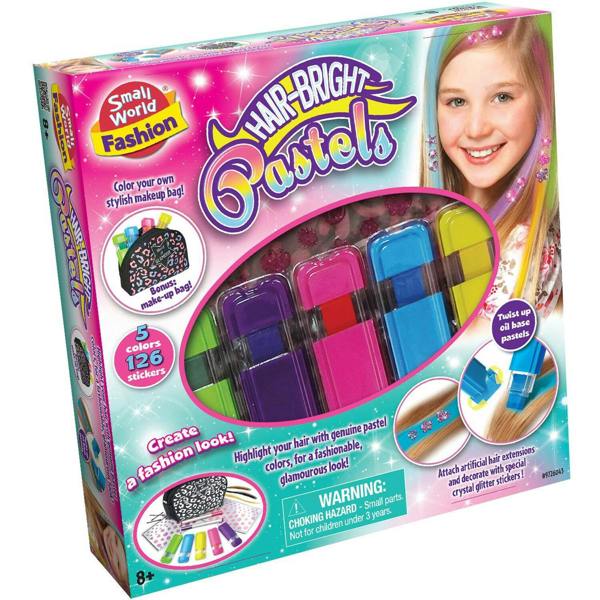 Hair Brite Pastels - White