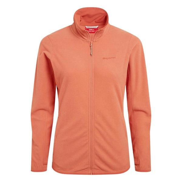 Craghoppers Womens/Ladies Anya Nosilife Fleece Jacket - Red Sandstone - 