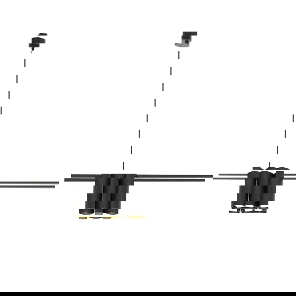 Milagro Pendant Light (Strip) Genesis Black 5xGU10