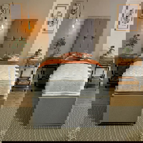 Starlight Beds Close Wave Hybrid Mattress - 20cm Deep, Deep Quilted Soft Sleep Surface