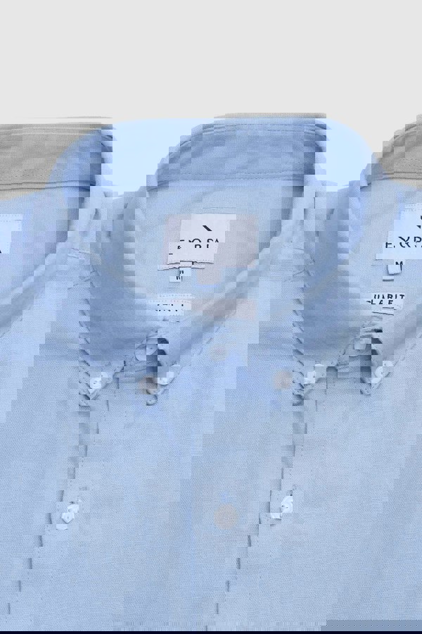 ENORSIA Mens Solid Short Sleeve Shirt