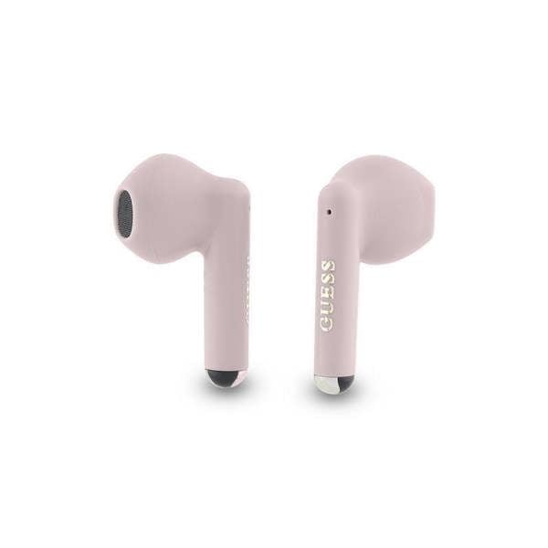Guess Printed Classic Logo TWS Wireless Earphones Pink- GUTWSJ14ESGP