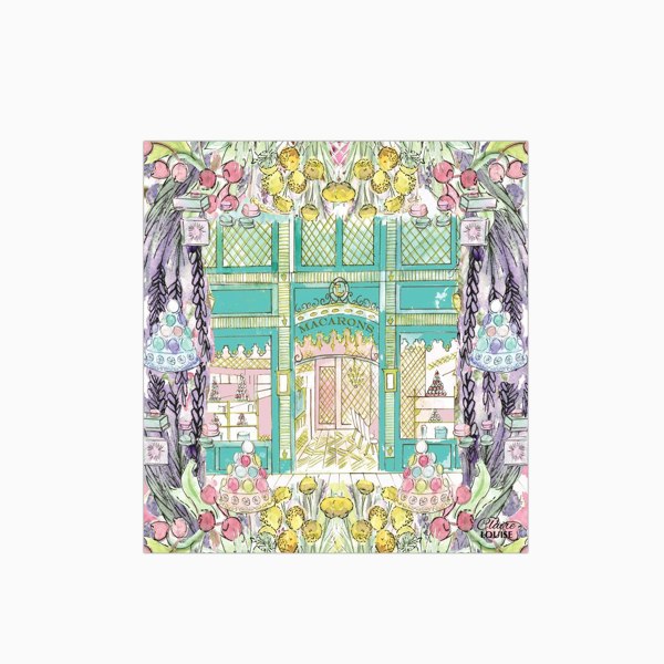 Claire Louise - Designer Laduree In Full Bloom Glass Kitchen Splashback