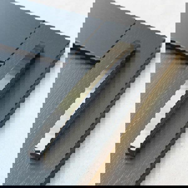 Handle & Home Brushed Nickel Curved Bow Handles