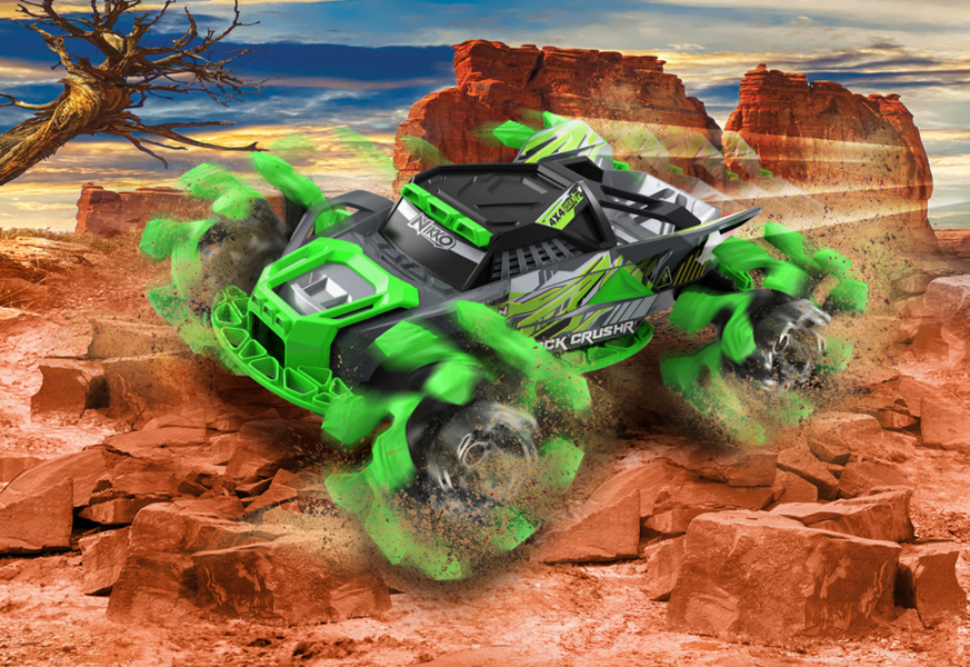 Nikko Rock CrushR 13 Inch RC Car - Green