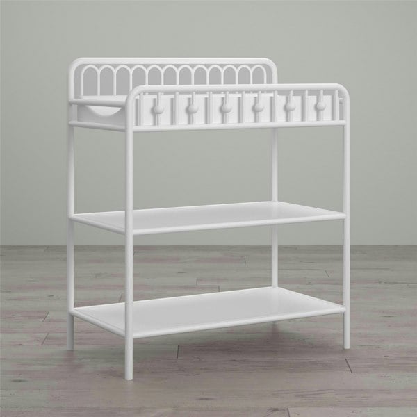 Dorel Home Ivy Baby Changer in Metal White