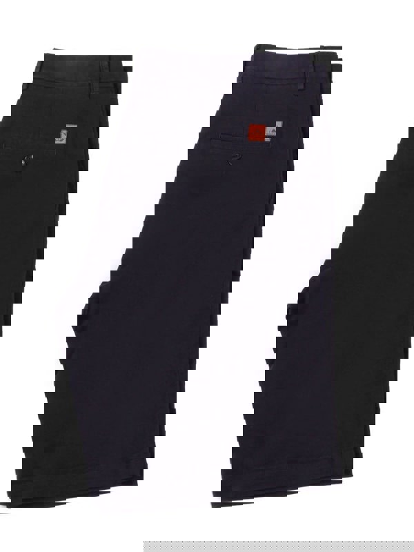 Side view of Italian Chino shorts - Navy