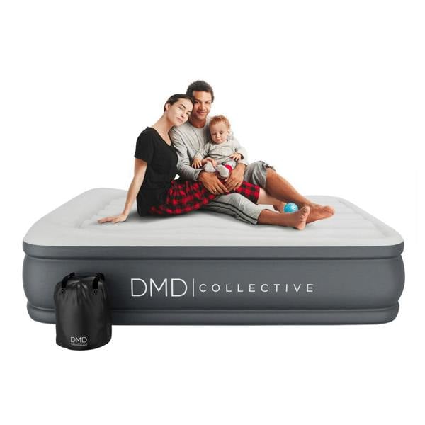 DMD Collective Double Air Bed with Built-In Pump