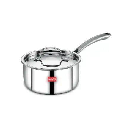 AVIAS TRIPLY SAUCEPAN WITH SS LID 16CM (1.5L)