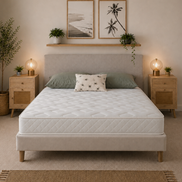 Starlight Beds Essentials Jump n Tac Hybrid Mattress - 19cm Deep, Soft Feel
