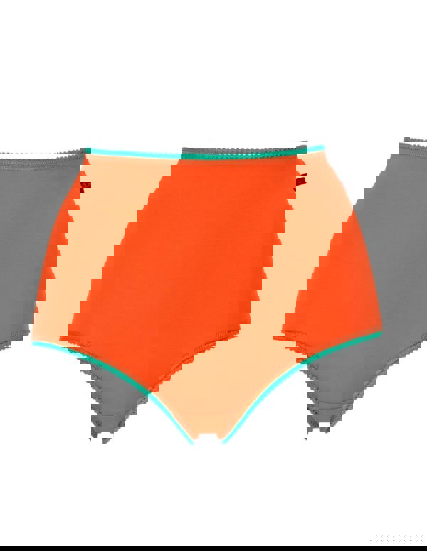 British Boxers Multipack! 4 Pairs of Women's Bamboo Full Briefs – Warm Spice