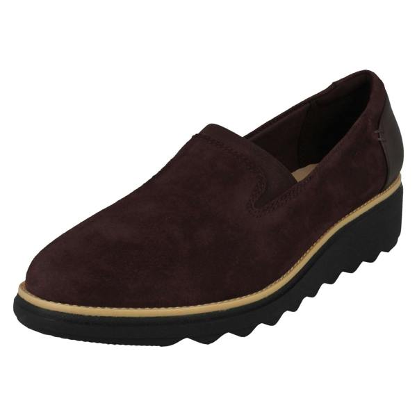 Clarks Ladies Clarks Slip On Smart Shoes - Sharon Dolly