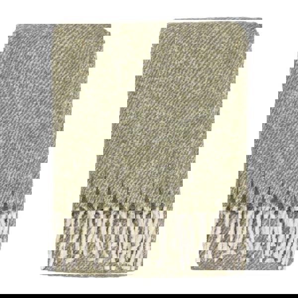 Wylder Isla Woven Tassel Throw - Green