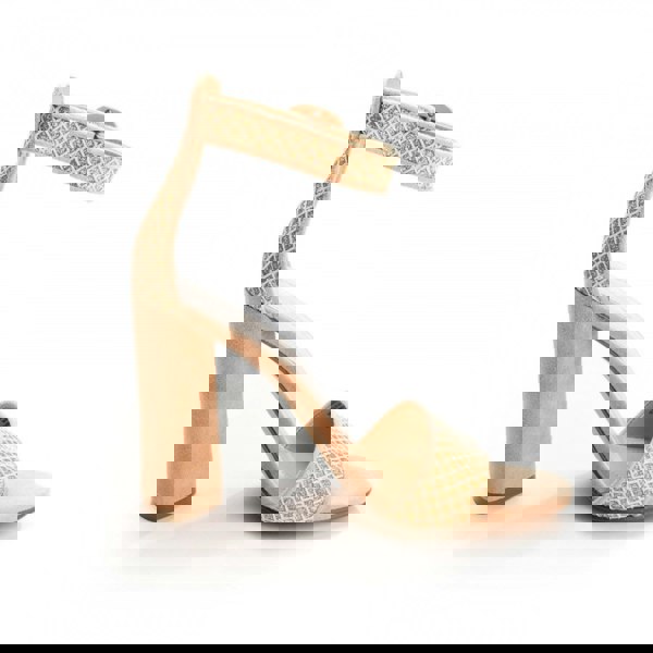 Kendall + Kylie Giselle Womens Suede Ankle Strap Heels