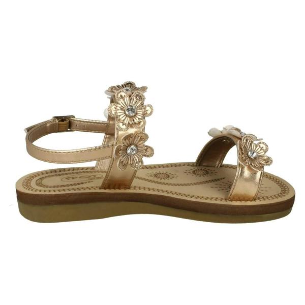Spot On Girls Spot On Slingback Flowery Sandals