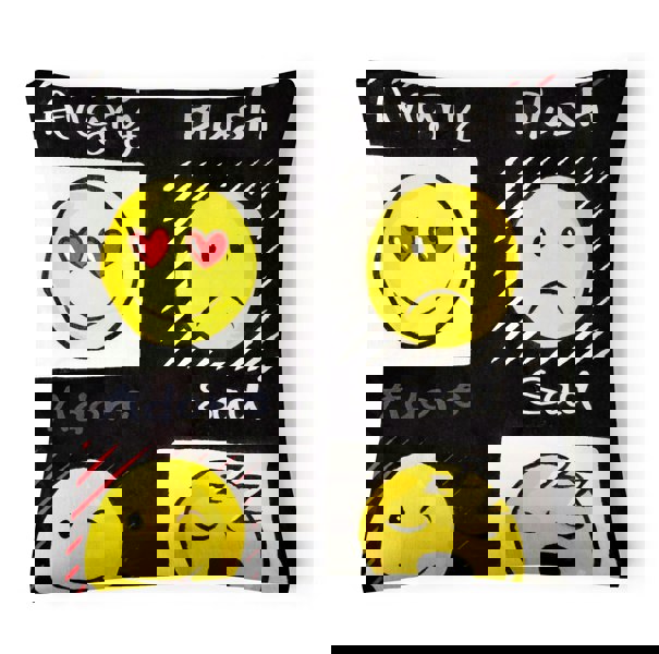 Velosso Fun Emoji Cushion - 43cm x 43cm
