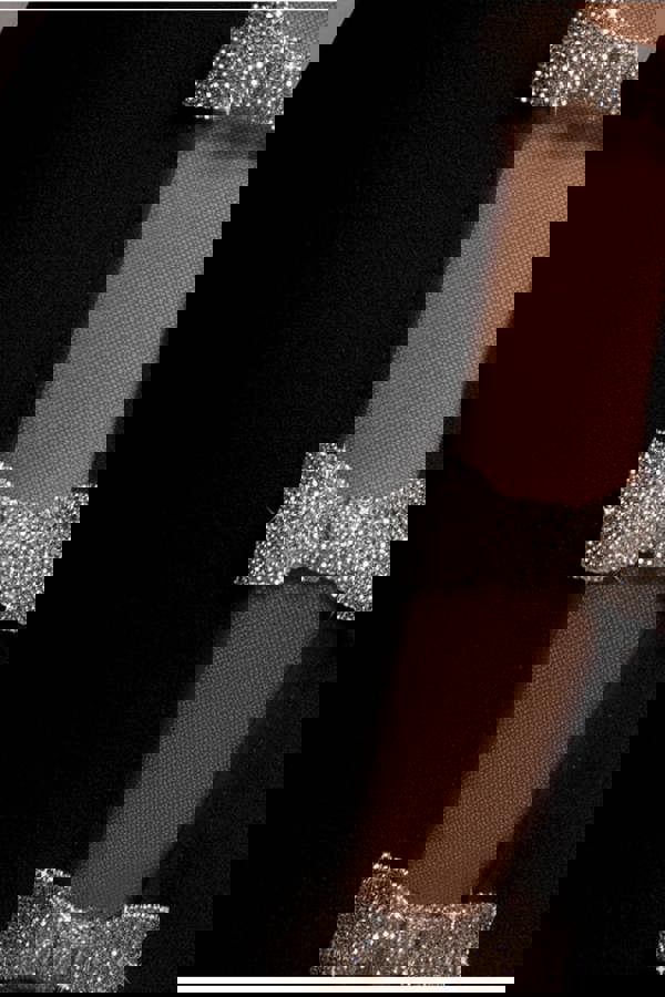 Bow Embellished Strapless Mermaid Maxi Dress - Black DR4422