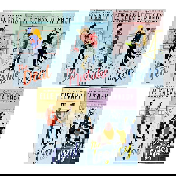 Elle Kennedy Off Campus Series 5 Books Collection Set (The Deal, Mistake, Score, Goal, Legacy)