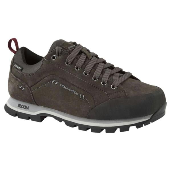 Craghoppers Mens Jacara 2 Leather Trainers - Dark Grey - 