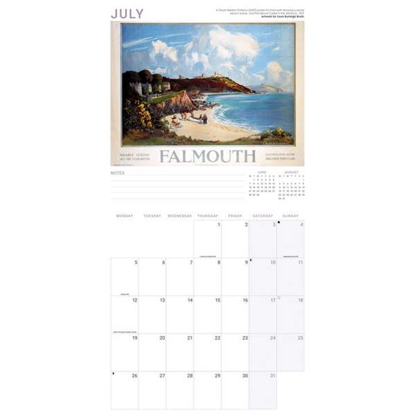 National Railway Museum, Railway Poster Art Calendar 2027, Wall Calendars, Month To View, Travel, Gift