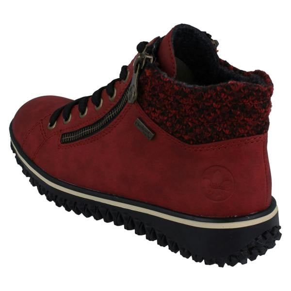 Rieker Ladies Rieker-Tex Double Zip Ankle Boots Z4263