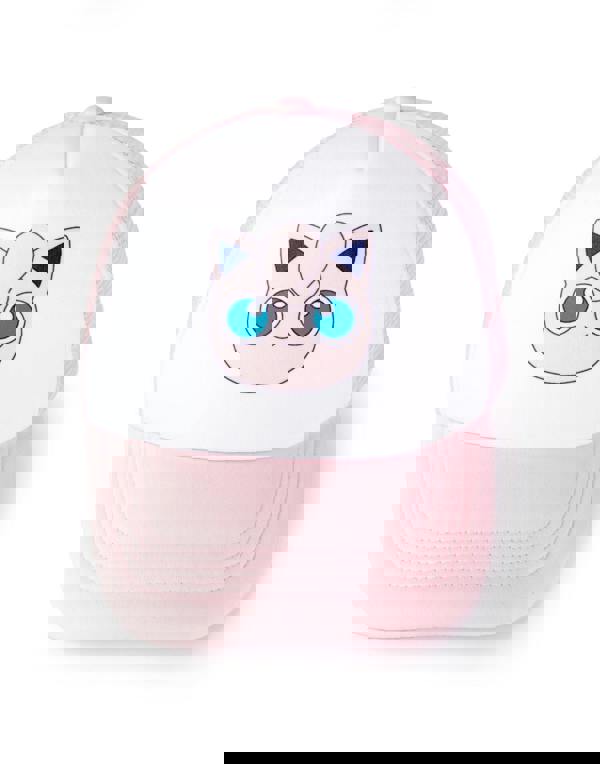 Pokemon Girls Pink Jigglypuff Adjustable Curved Peak Cap (One Size)