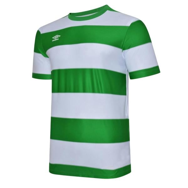 Umbro Kids Triumph Jersey - Emerald Green/White
