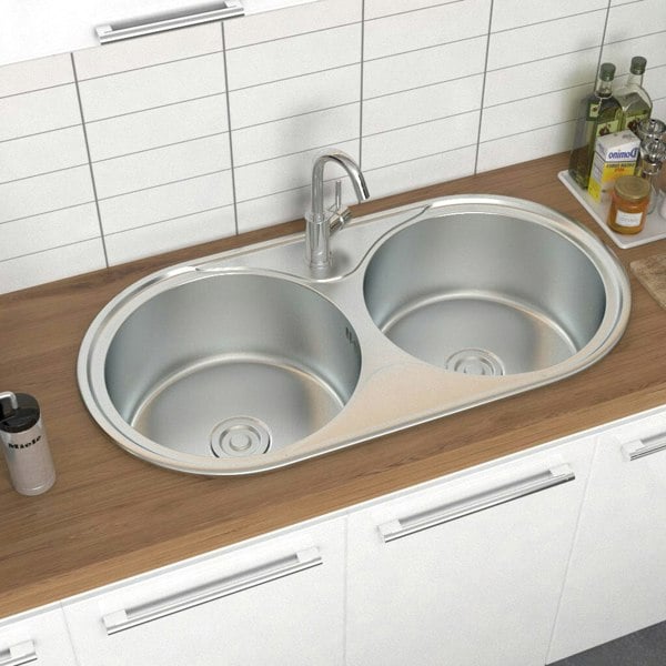 Launching Kit Stainless Steel Sink Living and Home Version A