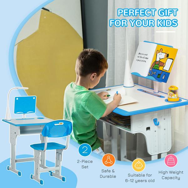 Children''s Study Table And Chair Set