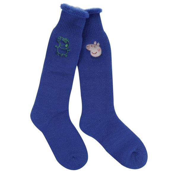 Regatta Childrens/Kids Peppa Pig Boot Socks (Pack of 2) - Navy - 