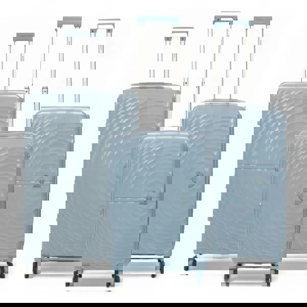 Snowball Lightweight 8 Spinner Wheels Expandable Hard Shell Luggage