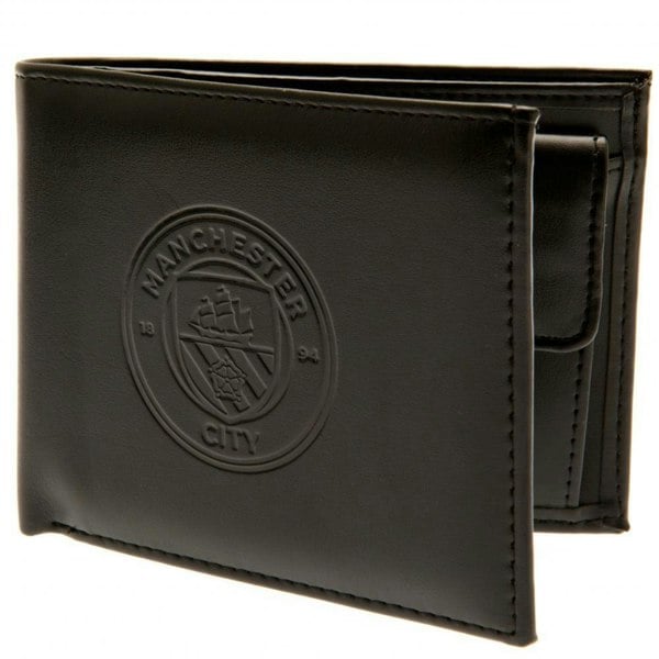 Manchester City FC Debossed Wallet - black