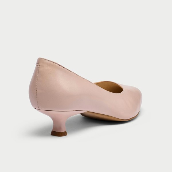 Calla Claudia Shoes - Blush Leather