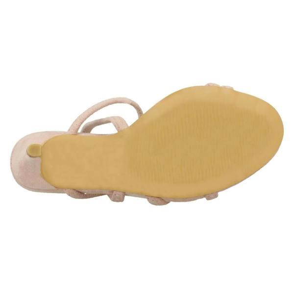 Spot On Ladies Spot On Mid Heel Strappy Sandals F12015