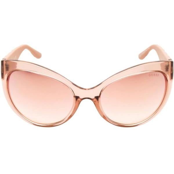 Guess Gu00130 57U Shiny Beige / Bordeaux Mirror Sunglasses Female 61X20X125 One Size