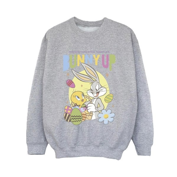 Looney Tunes Boys Bunny Up Sweatshirt - Sports Grey