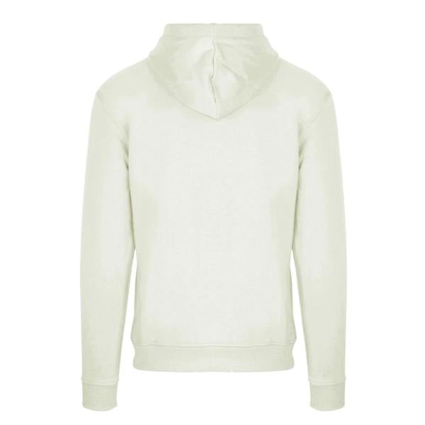 Aquascutum Mens Lettering Hoodie - Butter - 