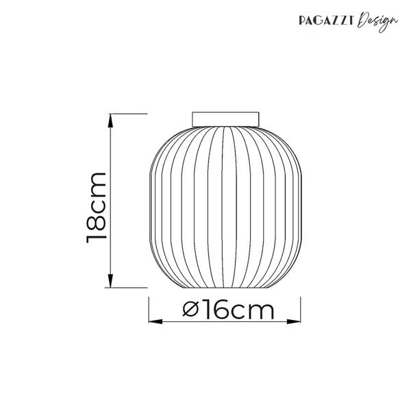 Pagazzi Lighting Riva Antique Brass Easy-Fit Pendant