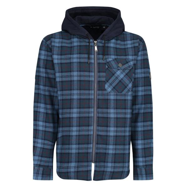 Regatta Professional Mens Checked Jacket - Navy - 
