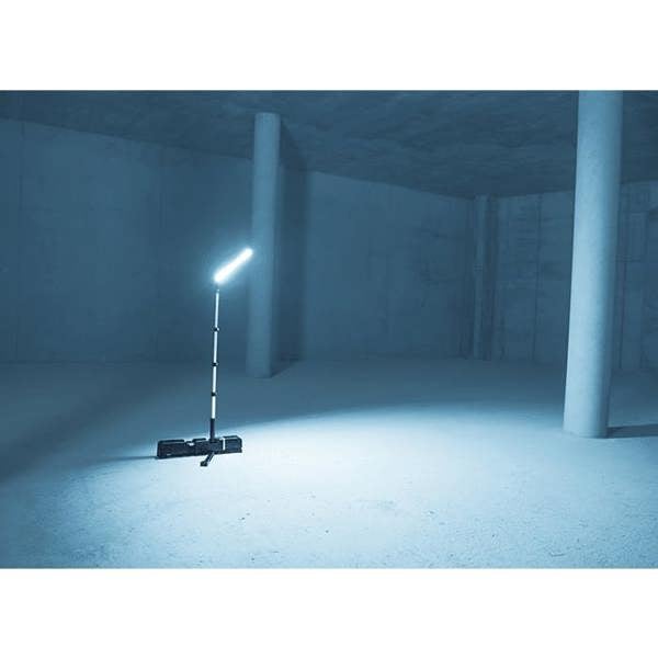 Brennenstuhl Telescopic Work Light - Rechargeable Work Light Compatible with 18v Batteries from 7 Power Tool Manufacturers