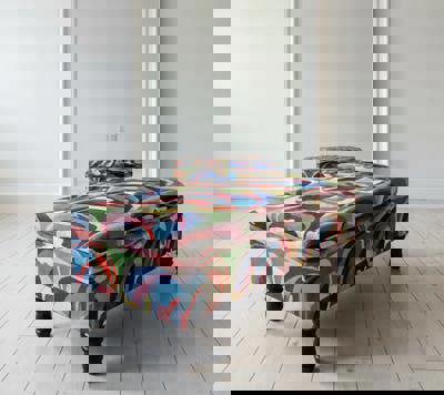 ISTOOLS Premium Multi‑Colour Ottoman Storage Bench Coffee Table – Multi‑Functional Living Room Seating & Storage