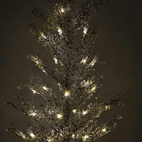 18in to 36in Pre-Lit Artificial Christmas Trees with Warm White LED Lights image 8