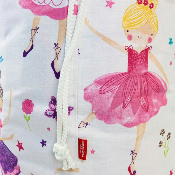 Isabella Ballerina Toy Storage Bag - Happy Linen Company