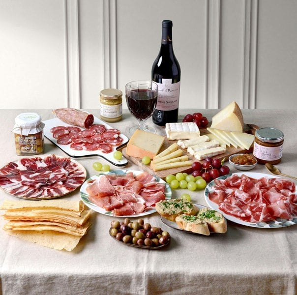 Delicario Cheese and Charcuterie Board