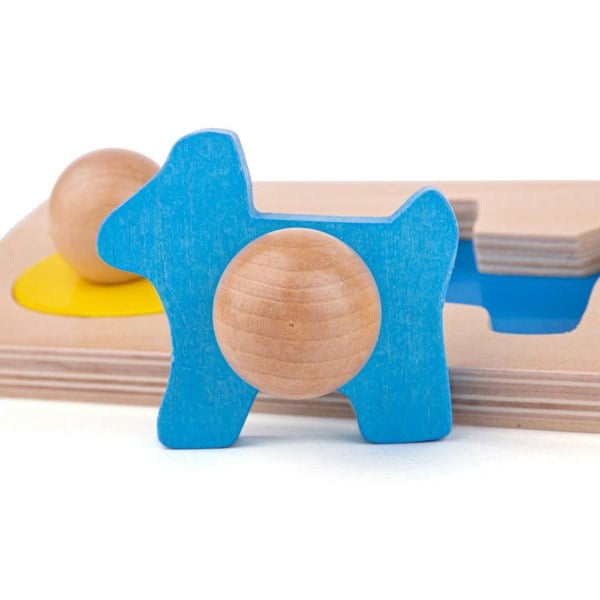 Bigjigs Toys Animal Matching Board