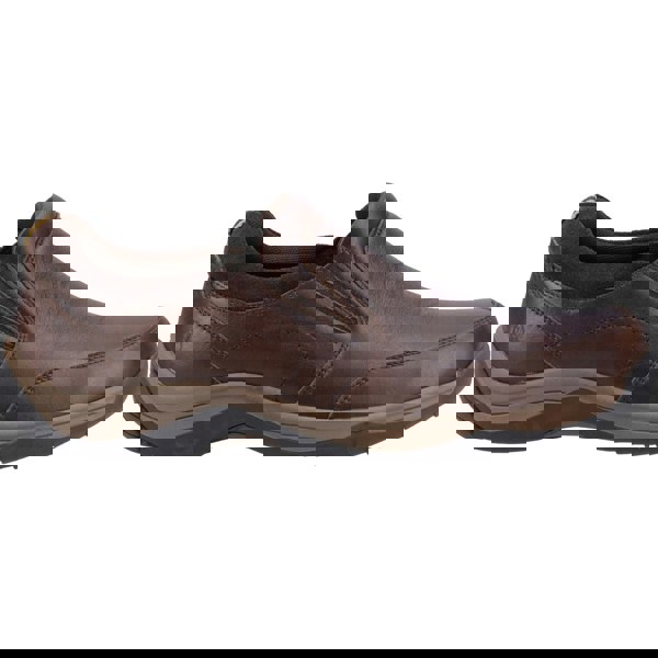 Hush Puppies Donald Leather Men's Coffee Moccasins Shoes