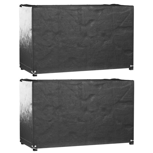 Berkfield Garden Furniture Covers 2 pcs 8 Eyelets 170x94x70 cm Rectangular