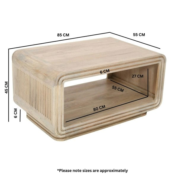 IH Design Rayne Mango Wood Coffee Table