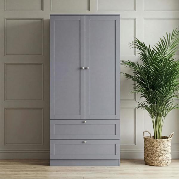 Vida Designs Altino 2 Door 2 Drawer Wardrobe